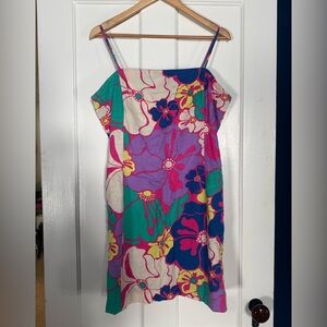 GAP Colorful Floral Mini Dress